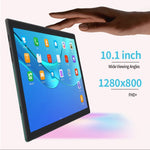 Tablet PC BDF P70 4G LTE 10,1 polegadas, Android 12 MTK6762 Octa Core, Suporte Dual SIM, Ficha UE, 8GB+256GB