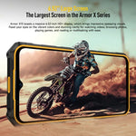 Ulefone Armor X13, telemóvel robusto IP68/IP69K, 6,52 polegadas Android 15 MediaTek Helio G36 Octa Core, Rede: 4G, NFC, OTG, 6GB+64GB