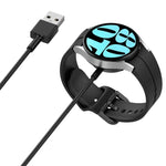 Cabo de carregamento magnético em metal com porta USB-A, Para Samsung Galaxy Watch 6 / 6 Classic