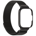 2 in 1 Milan Metal Watch Band with Watch Frame, For Redmi Watch 3 Lite / Watch 3 Active