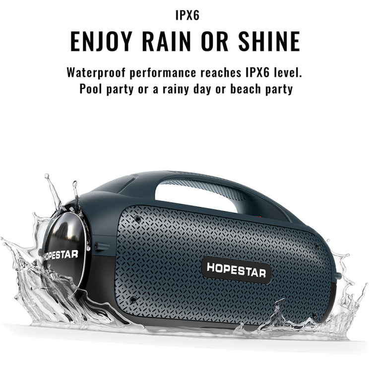 HOPESTAR A50 80W Altifalante Bluetooth Portátil Impermeável IPX6 Subwoofer para Exterior