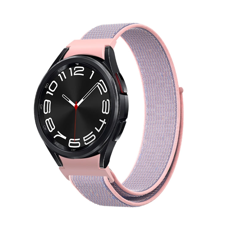 Correia de relógio com loop de nylon tecido, para Samsung Galaxy Watch 7 / 6
