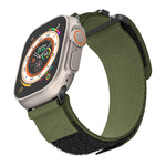 AW Nylon Two-Section Watch Band, For Apple Watch Series 10 46mm, For Apple Watch Series 10 42mm, For Apple Watch SE 2023 44mm, For Apple Watch SE 2023 40mm, For Apple Watch Ultra 2 49mm, For Apple Watch Series 9 45mm, For Apple Watch Series 9 41mm     ...