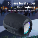 Zealot S53 Altifalante Bluetooth Sem Fios Portátil Colorido Impermeável IPX6, S53