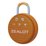 Coluna Bluetooth portátil impermeável IPX7 Zealot S77, S77