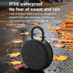 Coluna Bluetooth portátil impermeável IPX7 Zealot S77, S77