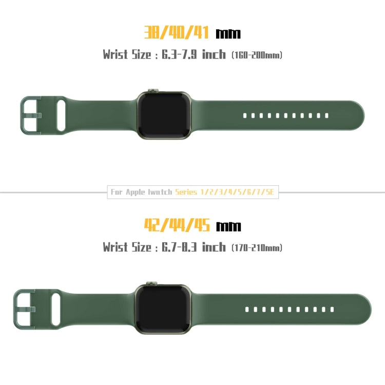 Bracelete de Silicone com Fivela de Pino, Para Apple Watch 38mm