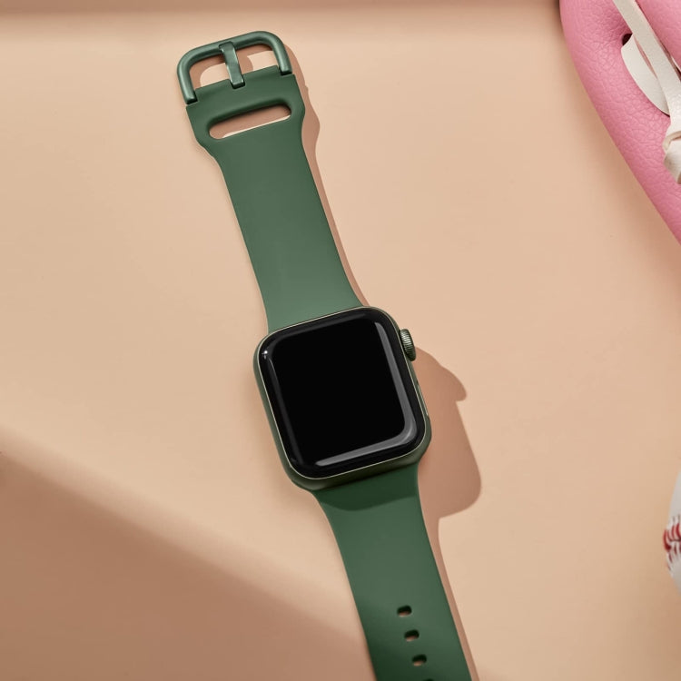 Bracelete de Silicone com Fivela de Pino, Para Apple Watch 38mm