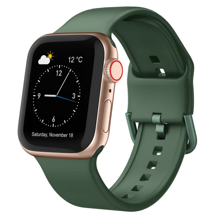 Bracelete de Silicone com Fivela de Pino, Para Apple Watch 38mm