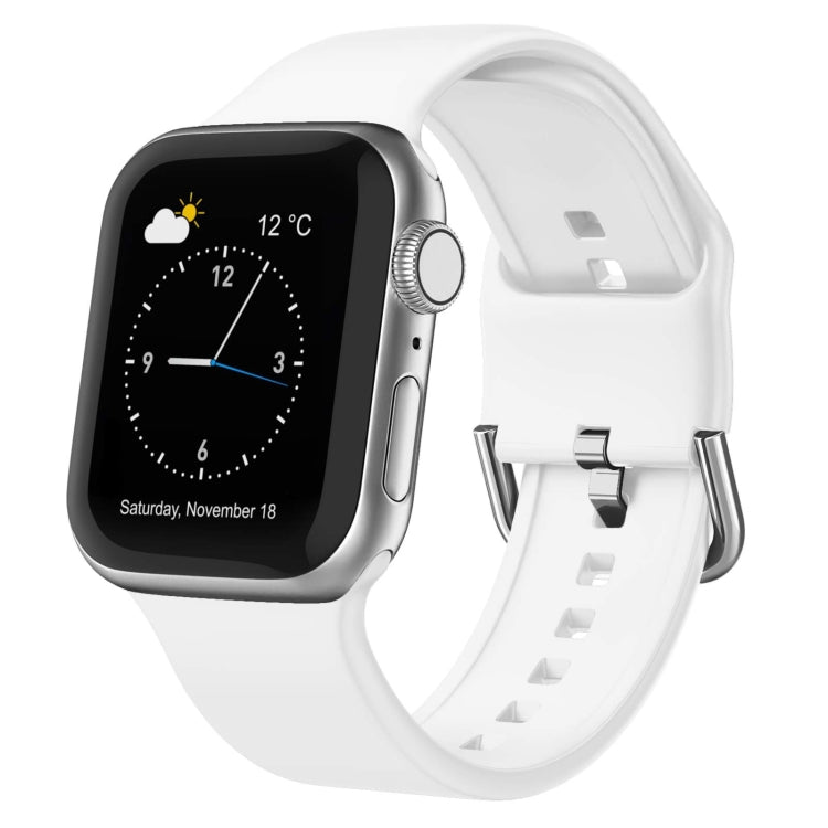 Bracelete de Silicone com Fivela de Pino, Para Apple Watch 38mm