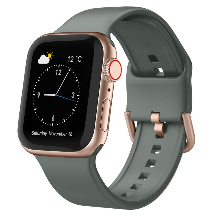 Bracelete de Silicone com Fivela de Pino, Para Apple Watch 38mm