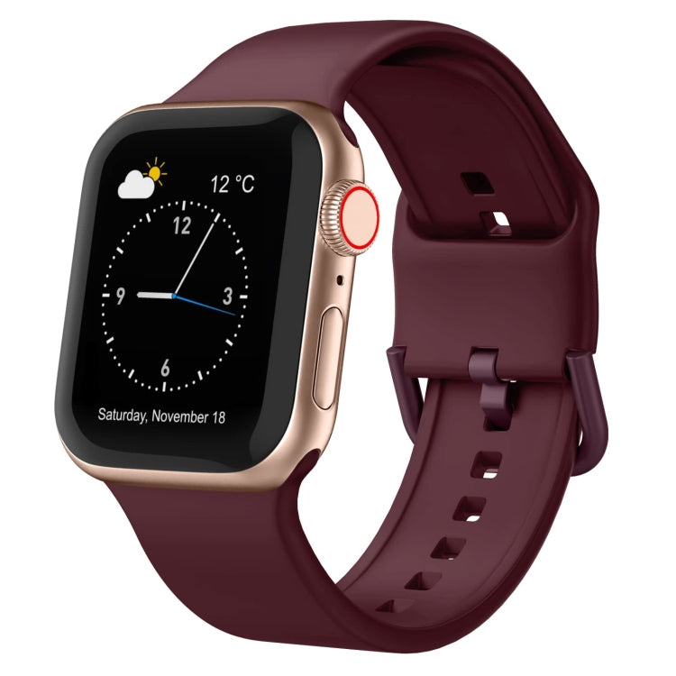 Bracelete de Silicone com Fivela de Pino, Para Apple Watch 38mm