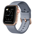 Bracelete de Silicone com Fivela de Pino, Para Apple Watch 38mm