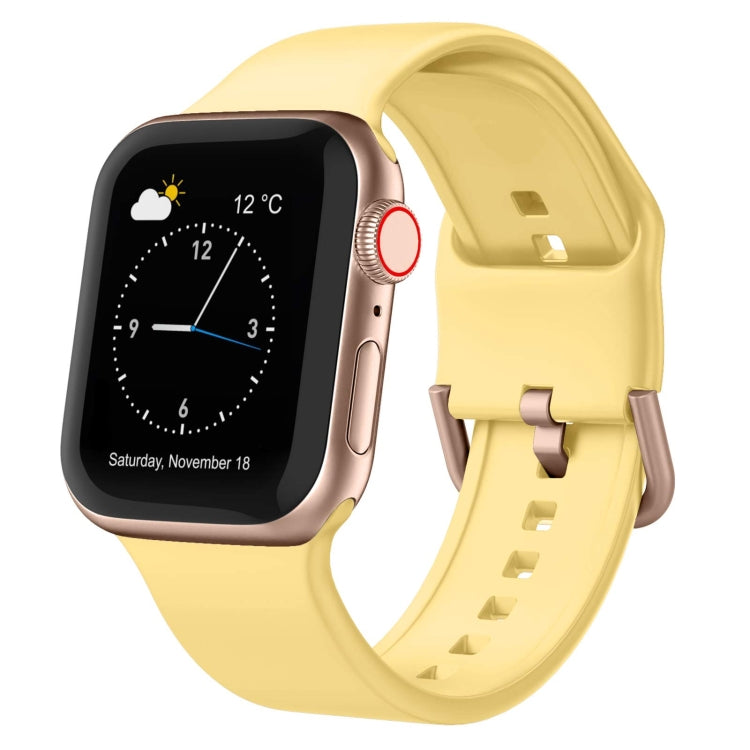 Bracelete de Silicone com Fivela de Pino, Para Apple Watch 38mm