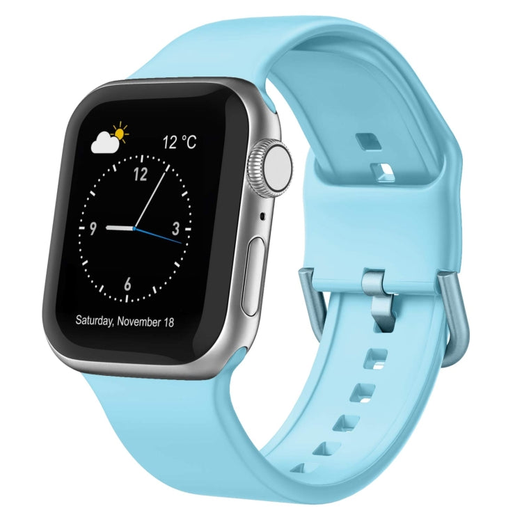 Bracelete de Silicone com Fivela de Pino, Para Apple Watch 38mm