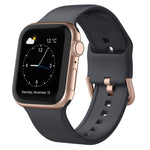 Bracelete de Silicone com Fivela de Pino, Para Apple Watch 38mm