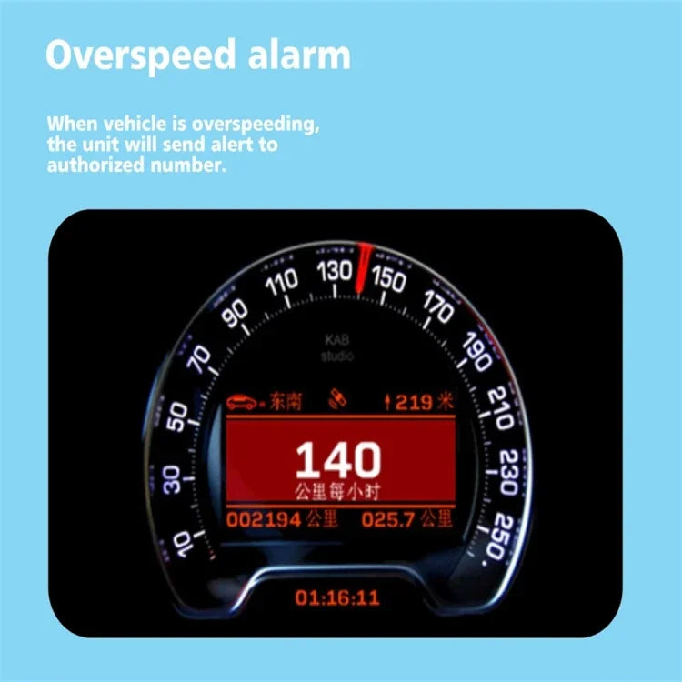 Localizador GPS C26 Rastreador por Satélite Alarme Anti-roubo para Carro Pode Cortar Combustível e Energia, 9-36V