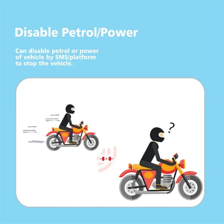 Localizador GPS C26 Rastreador por Satélite Alarme Anti-roubo para Carro Pode Cortar Combustível e Energia, 9-36V