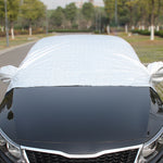 Car Half-cover Car Clothing Sunscreen Heat Insulation Sun Nisor, Aluminum Foil, Aluminum Foil 3.6x1.6x1.5m