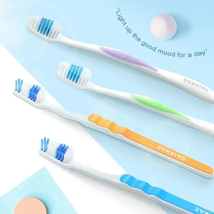 Escova de Dentes Suave para Limpeza Profunda SANXIAO / unidade, Cor Aleatória