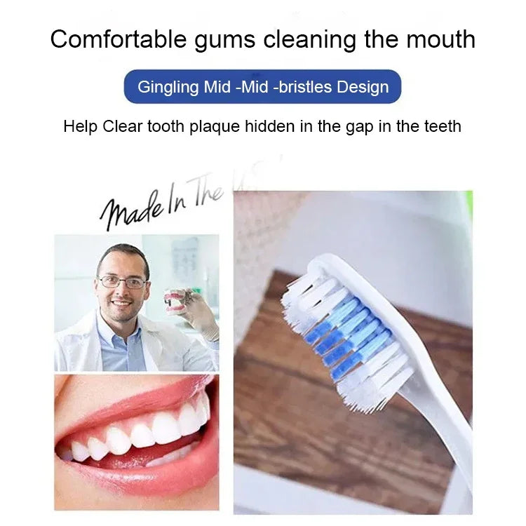 Escova de Dentes Suave para Limpeza Profunda SANXIAO / unidade, Cor Aleatória