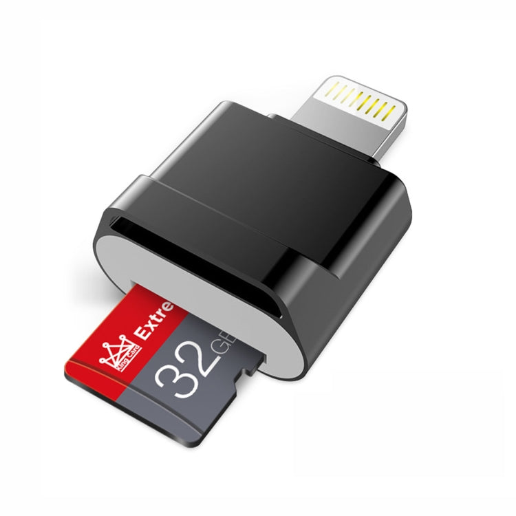 Adaptador MicroDrive 8 pinos para Cartão TF Mini Leitor de Cartão TF para iPhone & iPad, Leitor de Cartão