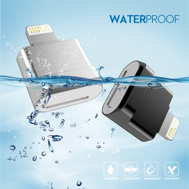 Adaptador MicroDrive 8 pinos para Cartão TF Mini Leitor de Cartão TF para iPhone & iPad, Leitor de Cartão