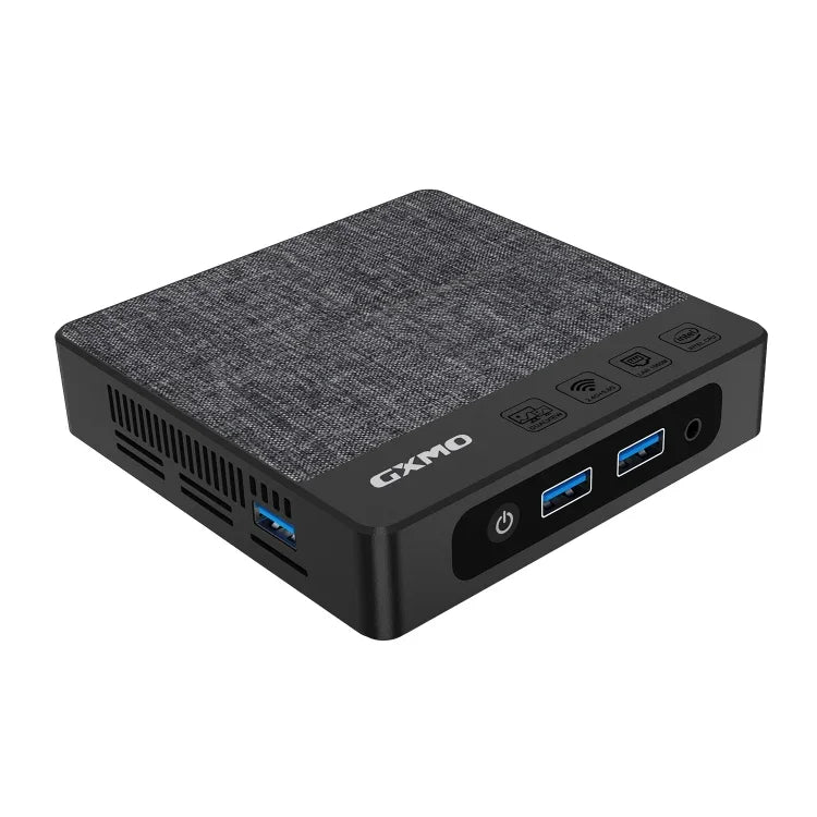 GXMO N42 Mini PC Windows 11 Intel Gemini Lake N4020C NVME SSD WiFi Computador de Secretária Mini, 4GB+64GB, 4GB+64GB+256GB