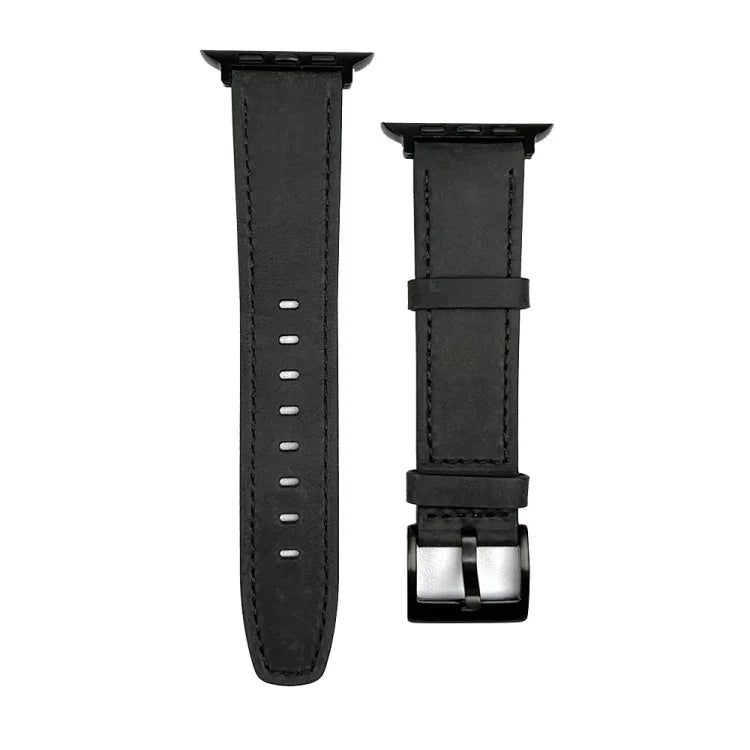 Pulseira de Relógio em Pele com Textura Retro, Para Apple Watch 4 44mm, Para Apple Watch 4 40mm, Para Apple Watch 3 38mm, Para Apple Watch 3 42mm, Para Apple Watch 2 42mm, Para Apple Watch 2 38mm, Para Apple Watch 42mm, Para Apple Watch 38mm