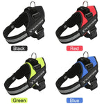 Peitoral para Cão Anti Corrida em Tecido Oxford K9, Correia de Tração, M para 13-23kg, L para 23-30kg, XL para 28-40kg, XXL para 40-70kg, S para 6-14kg