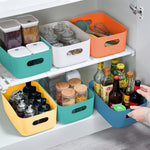 5pcs Desktop Snack Storage Basket Kitchen Portable Storage Basket Sundries Box, 30.5x20.5x12 cm
