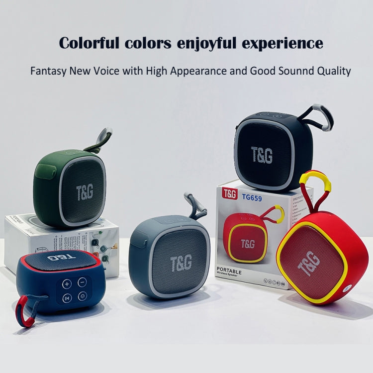 T&G TG659 Altifalante Bluetooth TWS Mini Portátil para Exterior