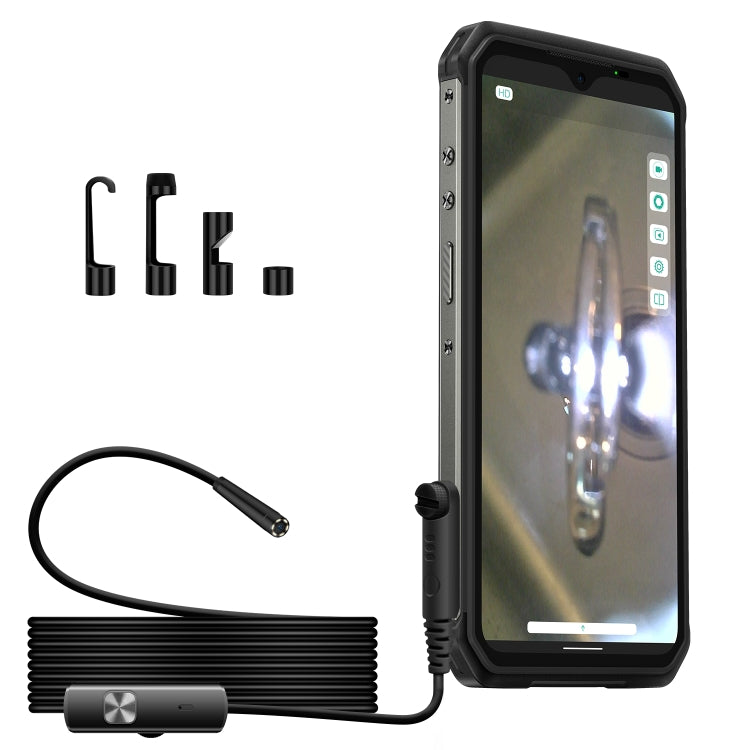 Endoscópio Ulefone E1 IP67 à Prova de Água 3 em 1 para Ulefone Power Armor 21 / 19 / 18T / 16 Pro / 13 / Armor Pad, uSmart E1