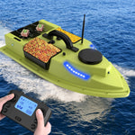 Barco Isca de Pesca com Controlo Remoto Inteligente D19Y, Suporte para Posicionamento GPS, Plugue EUA, Plugue UE, Plugue Reino Unido