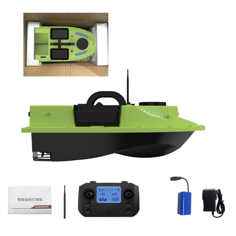 Barco Isca de Pesca com Controlo Remoto Inteligente D19Y, Suporte para Posicionamento GPS, Plugue EUA, Plugue UE, Plugue Reino Unido