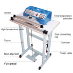 Pedal Type Sealing Machine Heat Shrinkable Film Cutting Machine Plastic Bag Sealer, EU Plug, Model 300, Model 400, Model 500, Model 600, Model 700