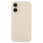 Pure Color Liquid Silicone Fine Pore Phone Case, For iPhone 16 Plus