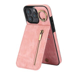 Capa para telemóvel retro com anel e fecho, compartimento para cartões RFID, para iPhone 16 Pro, para iPhone 16 Plus, para iPhone 16, para iPhone 15 Pro Max, para iPhone 15 Pro, para iPhone 15 Plus