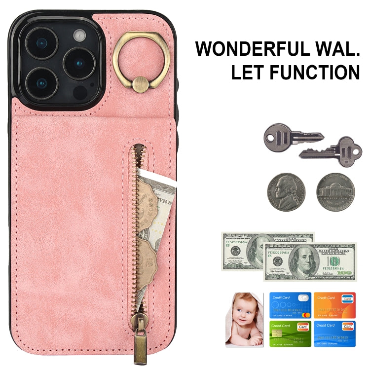 Capa para telemóvel retro com anel e fecho, compartimento para cartões RFID, para iPhone 16 Pro, para iPhone 16 Plus, para iPhone 16, para iPhone 15 Pro Max, para iPhone 15 Pro, para iPhone 15 Plus