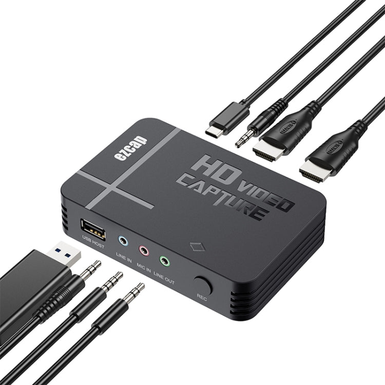 Ezcap 288P Caixa de Captura de Vídeo HDMI Suporta Armazenamento Direto em Pen USB, Ezcap 288P