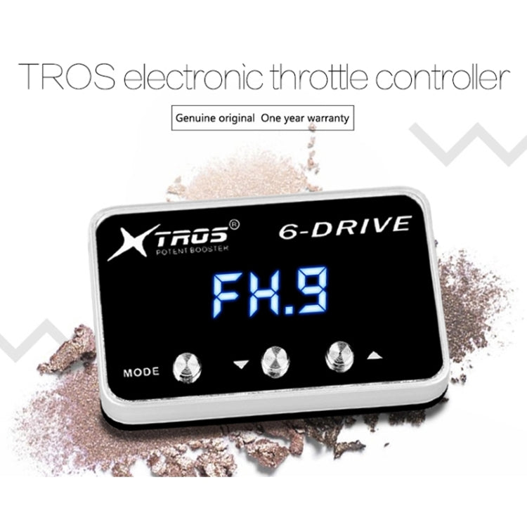 TROS TS-6Drive Potent Booster Electronic Throttle Controller, For Toyota Harrier 2012-2020, For Chevrolet Colorado 2012-2020