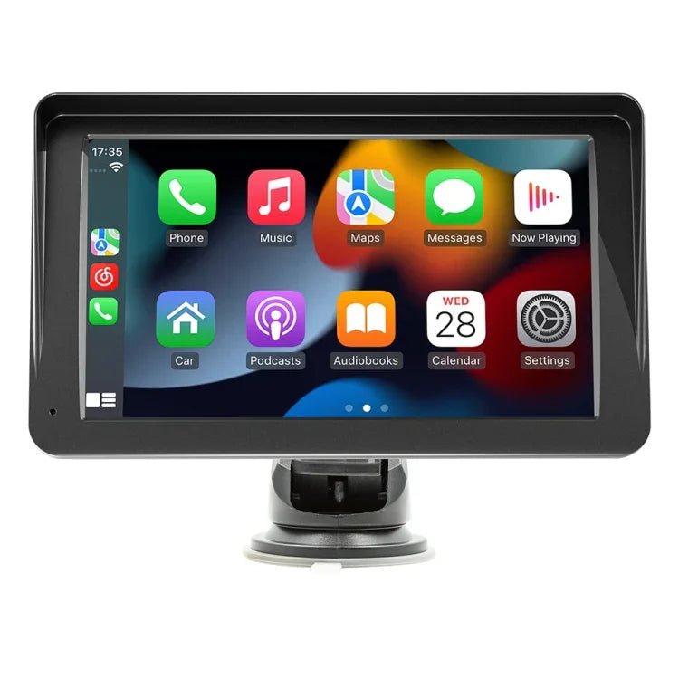 Leitor MP5 para Carro Estilo SunShade com CarPlay Sem Fios de 7 polegadas, Suporta Interconexão com Telemóvel, B5570