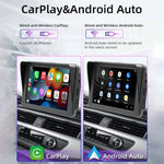 Leitor MP5 para Carro Estilo SunShade com CarPlay Sem Fios de 7 polegadas, Suporta Interconexão com Telemóvel, B5570