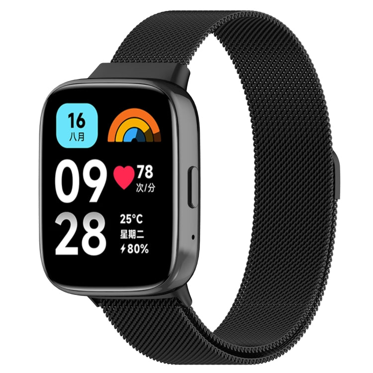 Milan Metal Watch Band, For Redmi Watch 3 Lite / Watch 3 Active