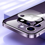 Capa para telemóvel em vidro temperado HD com dupla fivela magnética, para iPhone 11 Pro