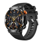 HT17 Relógio Inteligente Bluetooth Ecrã Redondo 1.46 polegadas, Suporta Monitorização de Saúde & 100+ Modos Desportivos