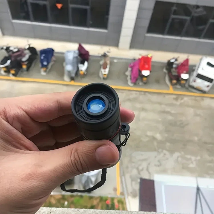 Monóculo de Alta Potência 2000x25 3,6 polegadas com Ampliação HD 12x, 2000x25