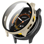 PC + Tempered Glass Film Integrated Watch Case, For Garmin Venu 3S, For Garmin Venu 3