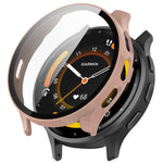 PC + Tempered Glass Film Integrated Watch Case, For Garmin Venu 3S, For Garmin Venu 3