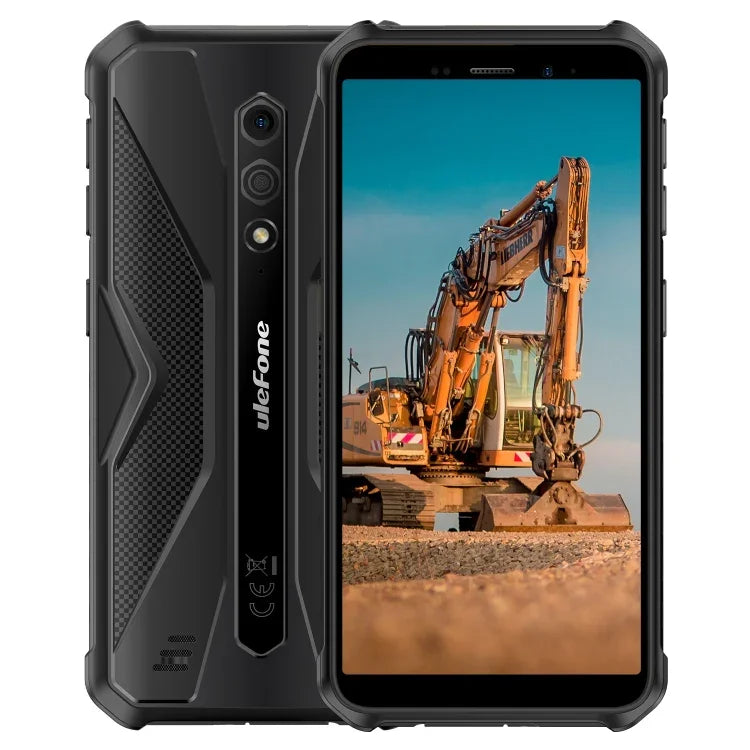 Ulefone Armor X12, telemóvel robusto, desbloqueio facial, 5,45 polegadas Android 13 Go MediaTek Helio A22 Quad Core, Rede: 4G, NFC, 3GB+32GB